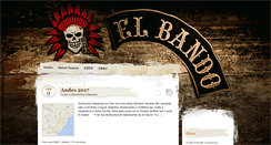 Desktop Screenshot of elbando.com.br